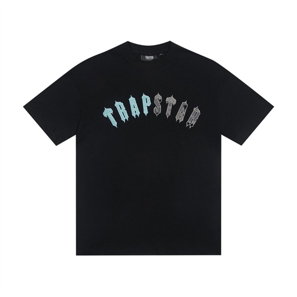 Trapstar Black Gradient Lettering Trapstar T Shirt